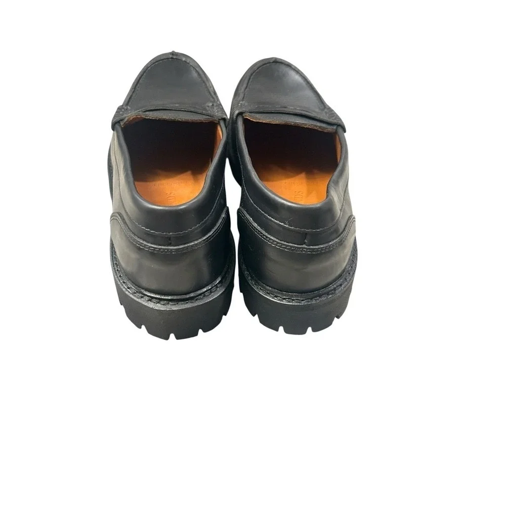 Allen Edmonds Freeport Weatherproof Penny Loafers Men's‎ Black Leather Lug 8.5